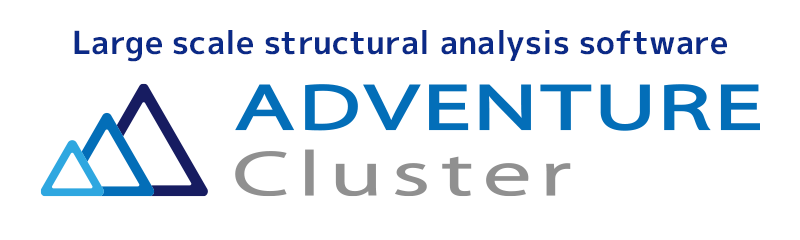 Large scale structural analysis software ADVENTURECluster