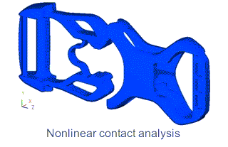 Nonlinear contact analysis